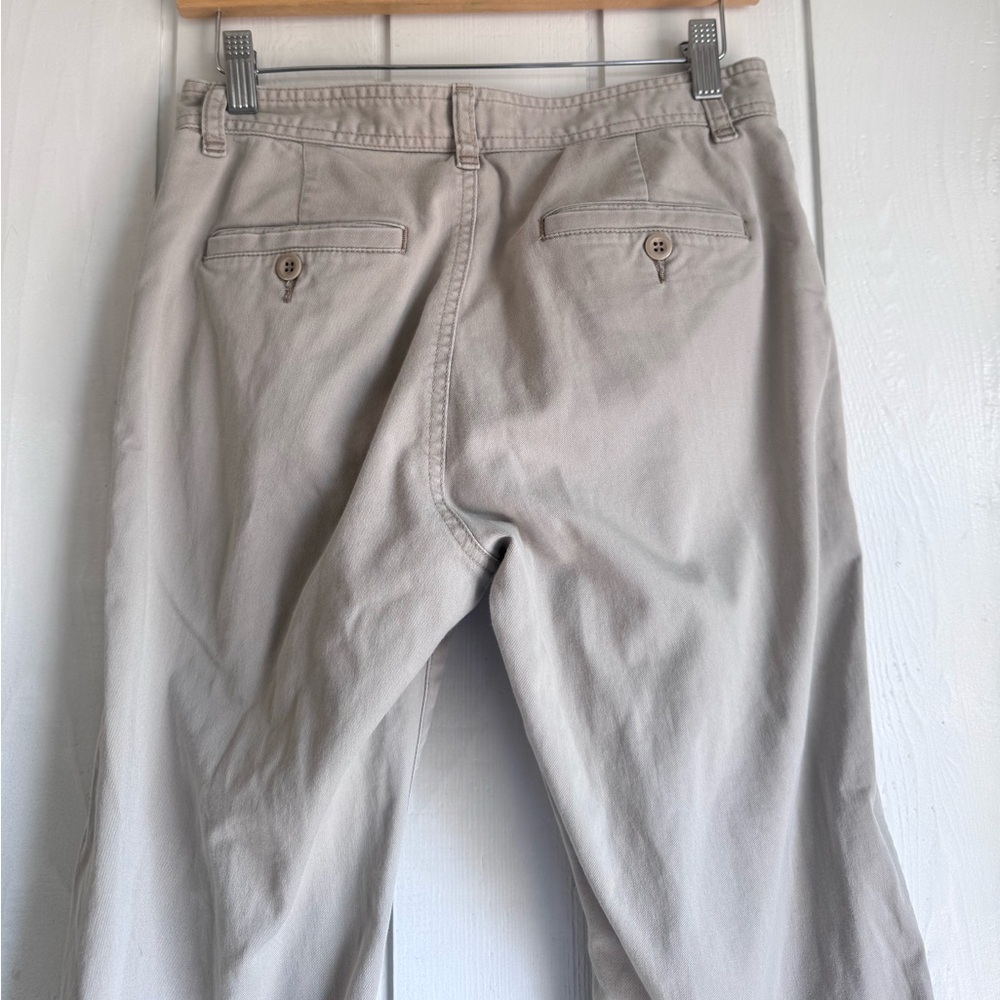Vintage Polo Jeans Ralph Lauren Beige Cropped Pants - Picture 4 of 6